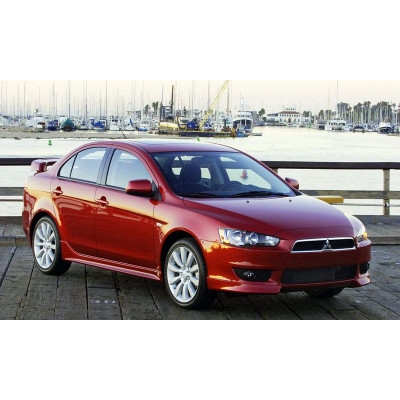 Накладка на передний бампер 2.0L - "КЛЫКИ" для LANCER X